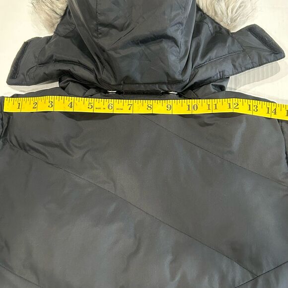 Columbia Jacket Women’s Size S Color Black Puffer Removable Faux Fur Hood - Picture 12 of 12